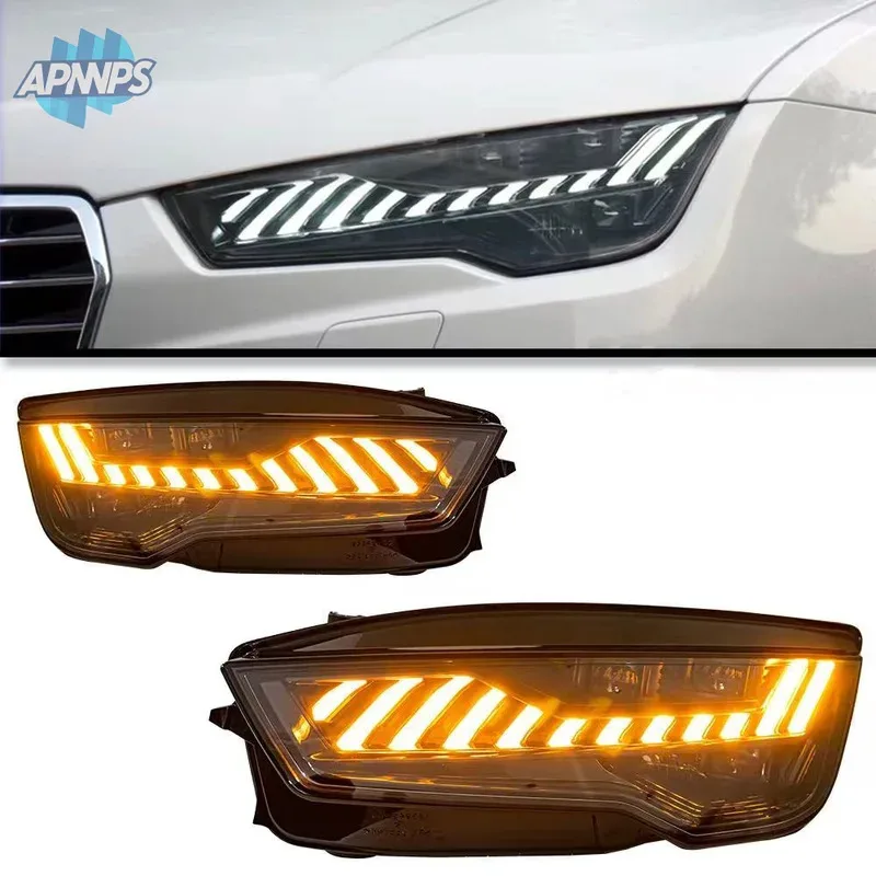 Auto Parts For A7 Headlights 2011-2018 RS7 RS6 Styling LED Daytime Lights Dual Projector DRL Car Accesorios Modified
Auto Parts For A7 Headlights 2011-2018 RS7 RS6 Styling LED Daytime Lights Dual Projector DRL Car Accesorios Modified