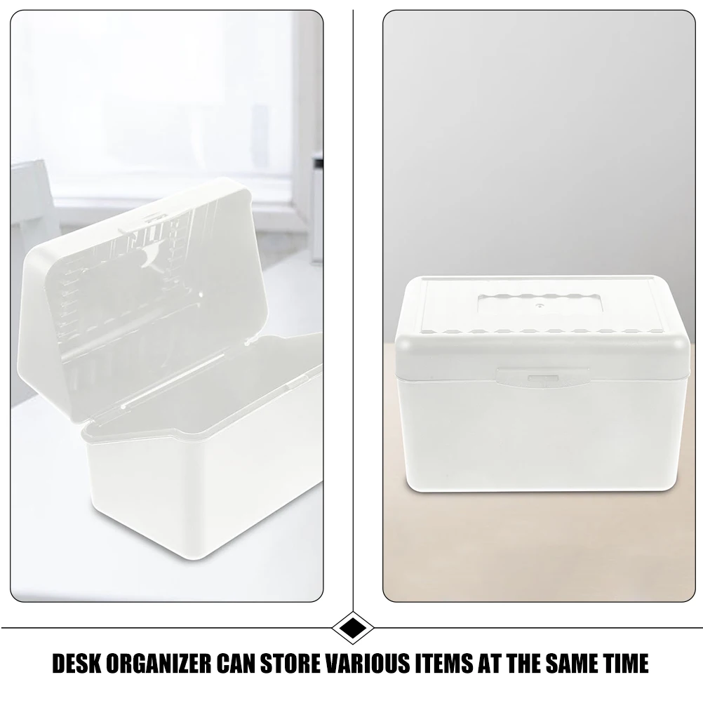 2Pcs Notes Box White Office Card Holder Business Index Storage Case Multi Function Portable ganizer Supplies Desktop Bathroom
2Pcs Notes Box White Office Card Holder Business Index Storage Case Multi Function Portable ganizer Supplies Desktop Bathroom
