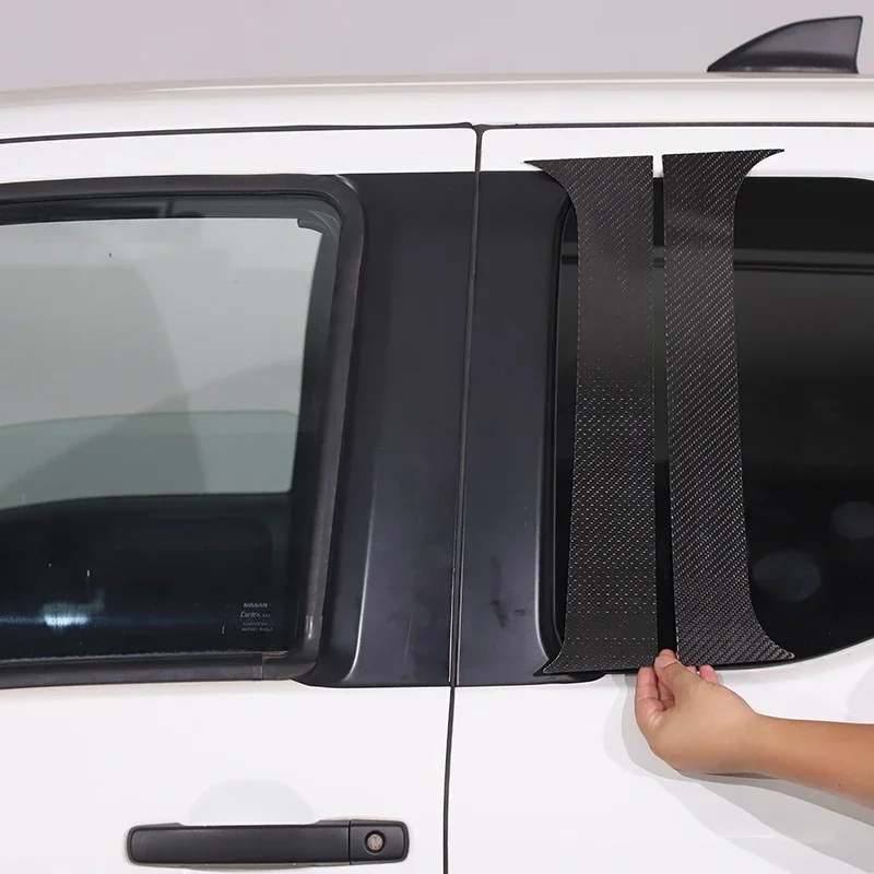 For Nissan Frontier 2022-2025 carbon fiber sheet car center pillar decorative panel sticker car exterior protection accessories
For Nissan Frontier 2022-2025 carbon fiber sheet car center pillar decorative panel sticker car exterior protection accessories