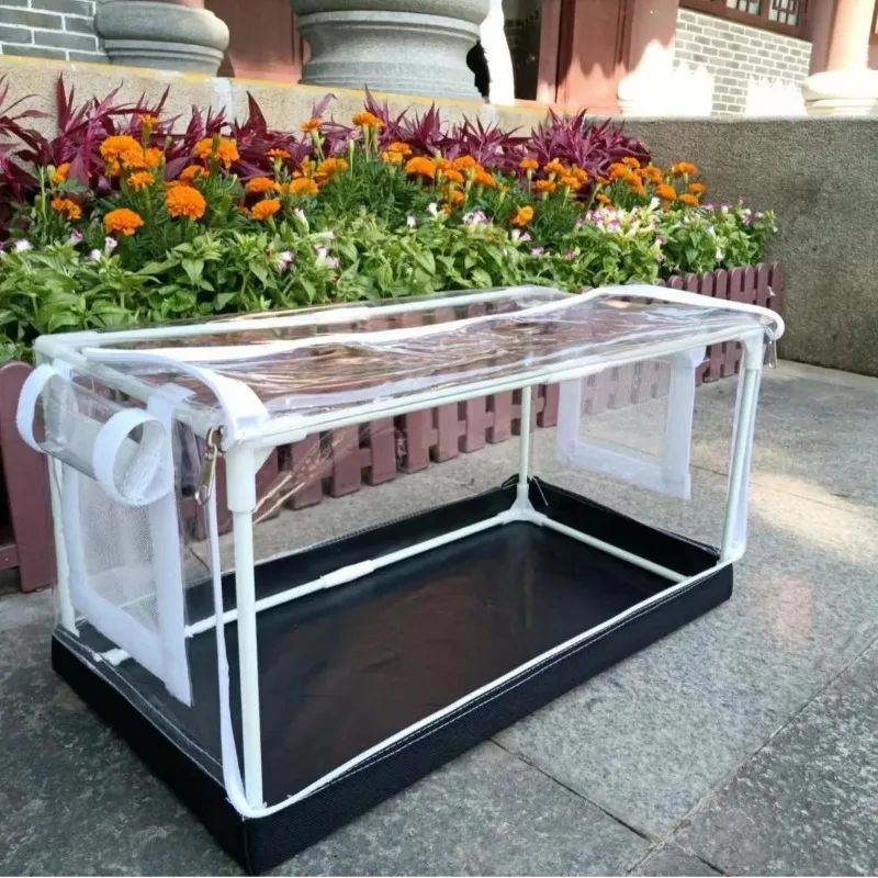 All-Season Insulated Plant Mushroom Pet Greenhouse Portable Warming Tent Dual-Zipper Access for Balcony/Garden Cold Protection
All-Season Insulated Plant Mushroom Pet Greenhouse Portable Warming Tent Dual-Zipper Access for Balcony/Garden Cold Protection