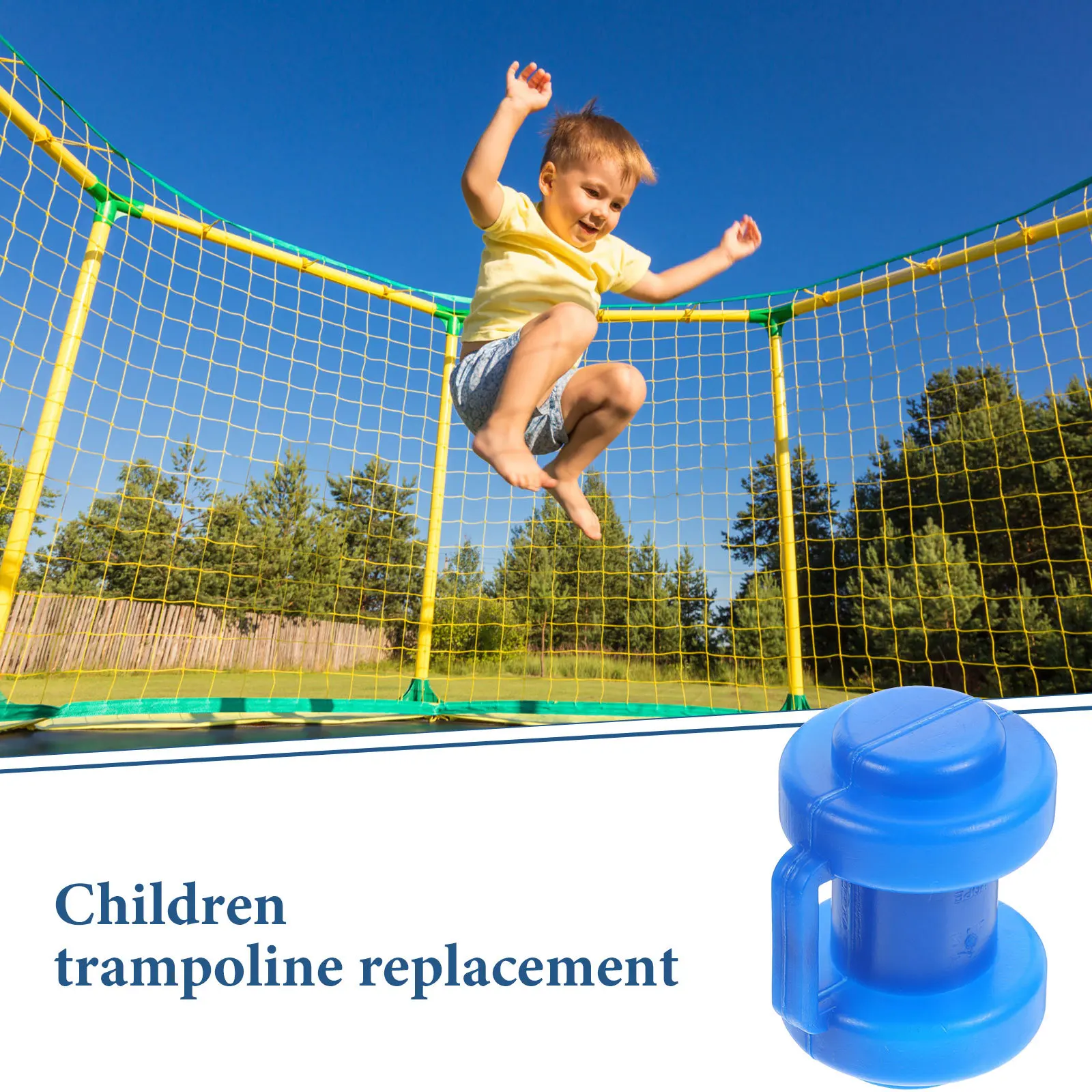 10 Pcs Trampoline Steel Pipe Top Cover Replacement Pole for Enclosed Caps Net Small Parts Blue Poles 
10 Pcs Trampoline Steel Pipe Top Cover Replacement Pole for Enclosed Caps Net Small Parts Blue Poles