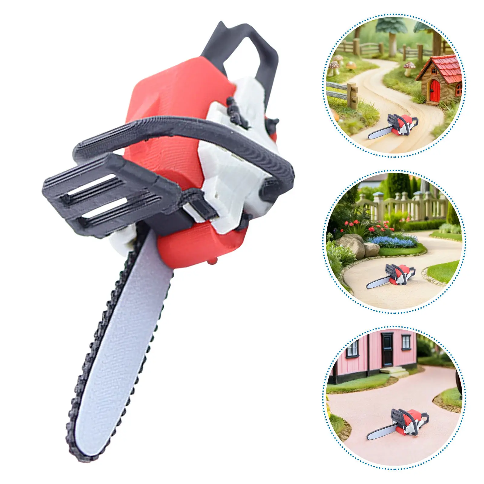 Miniature Chainsaw for Dollhouse 1:12 Scale Realistic Mini Outdoor Tool Perfect for Fairy Garden Accessories and Dollhouse
Miniature Chainsaw for Dollhouse 1:12 Scale Realistic Mini Outdoor Tool Perfect for Fairy Garden Accessories and Dollhouse