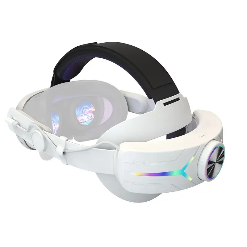 N91R-Elite Head Strap With RGB Light For Meta VR Replacement Parts +8000Mah Battery Comfortable Head Strap Pure White
N91R-Elite Head Strap With RGB Light For Meta VR Replacement Parts +8000Mah Battery Comfortable Head Strap Pure White