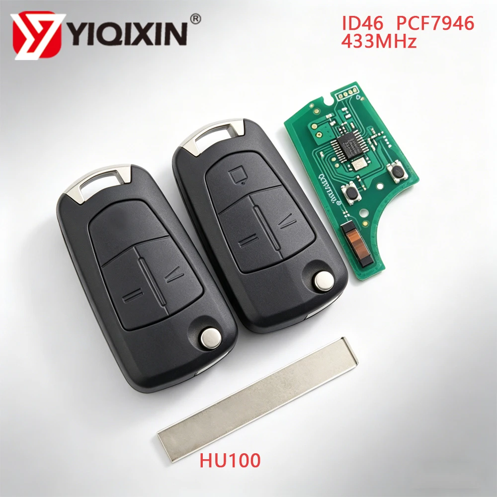 Выкидной ключ-пульт для Opel/Vauxhall Vectra C 2002-2008, Signum 2003-2007, 433 МГц, PCF7946
Выкидной ключ-пульт для Opel/Vauxhall Vectra C 2002-2008, Signum 2003-2007, 433 МГц, PCF7946