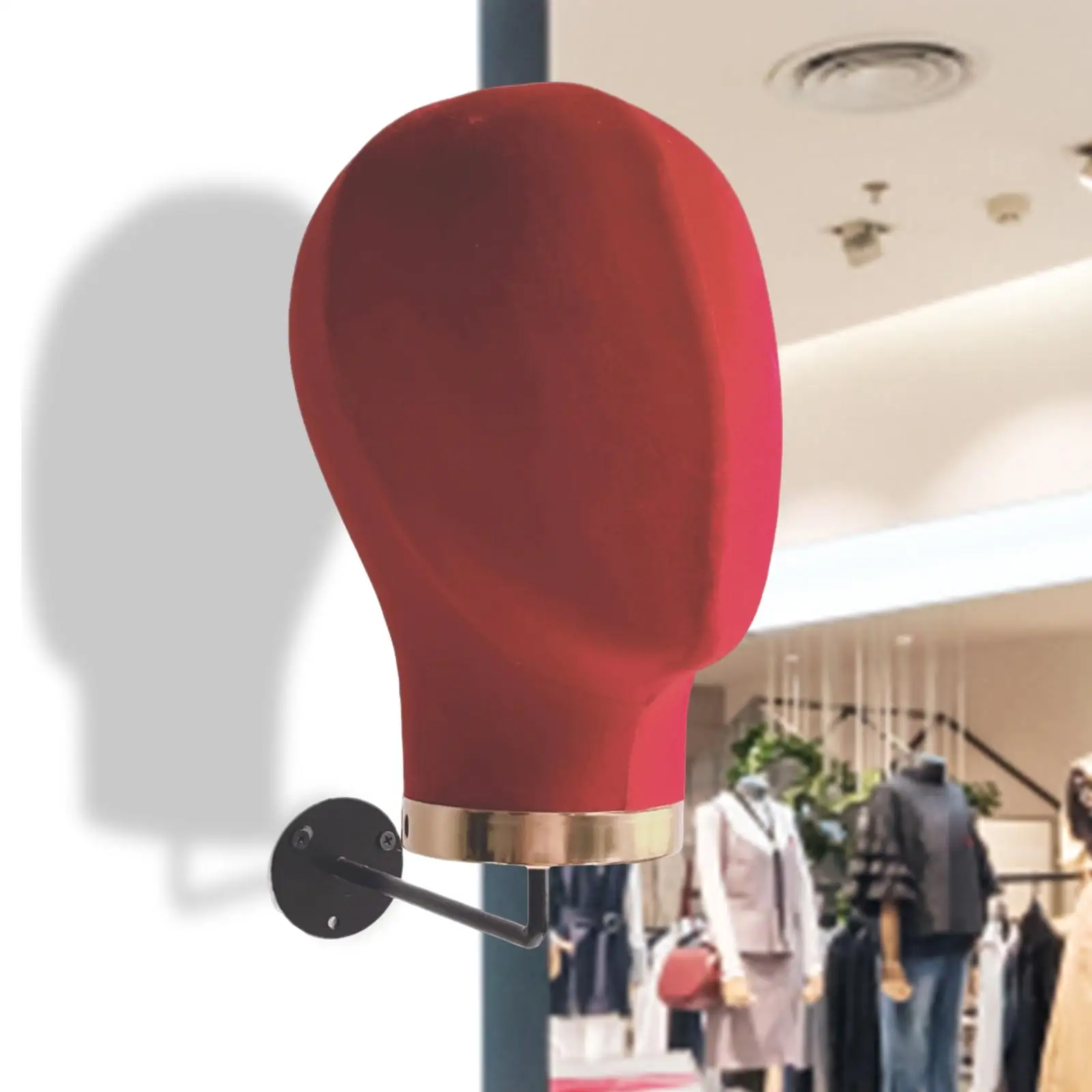 Wall Mount Mannequin Head,Wig Display Holder,Cap Hat Holder,Wig Hat Display Stand,Hat Rack for Decor Salon Home Store (Red)
Wall Mount Mannequin Head,Wig Display Holder,Cap Hat Holder,Wig Hat Display Stand,Hat Rack for Decor Salon Home Store (Red)