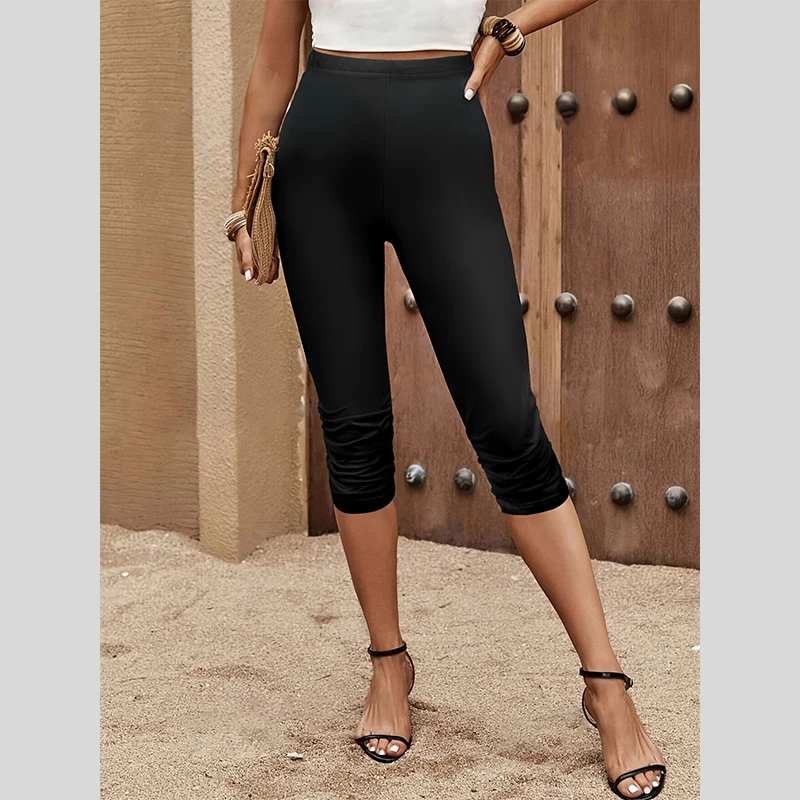 Ladies Trousers Summer Slim High Waisted Seven Pants Stretch Casual Pants Ladies Commuter Hundred Foot Pants
Ladies Trousers Summer Slim High Waisted Seven Pants Stretch Casual Pants Ladies Commuter Hundred Foot Pants