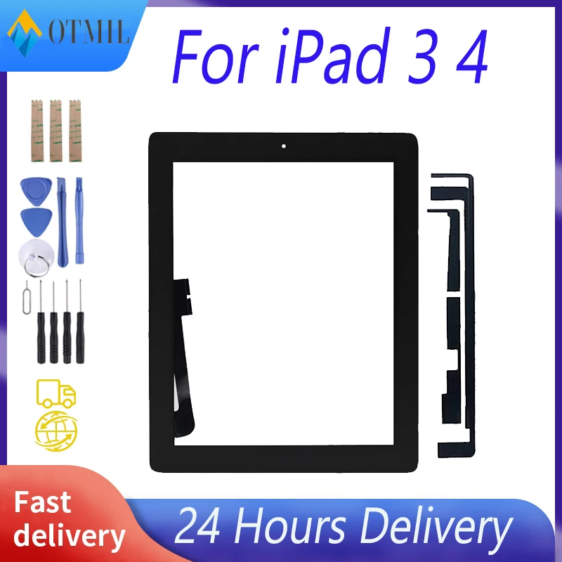 AAAAA++++ Quality For iPad 3 4 iPad3 iPad4 A1416 A1430 A1403 A1458 A1459 Touch Screen Digitizer Replacement Sensor+Key Button
AAAAA++++ Quality For iPad 3 4 iPad3 iPad4 A1416 A1430 A1403 A1458 A1459 Touch Screen Digitizer Replacement Sensor+Key Button