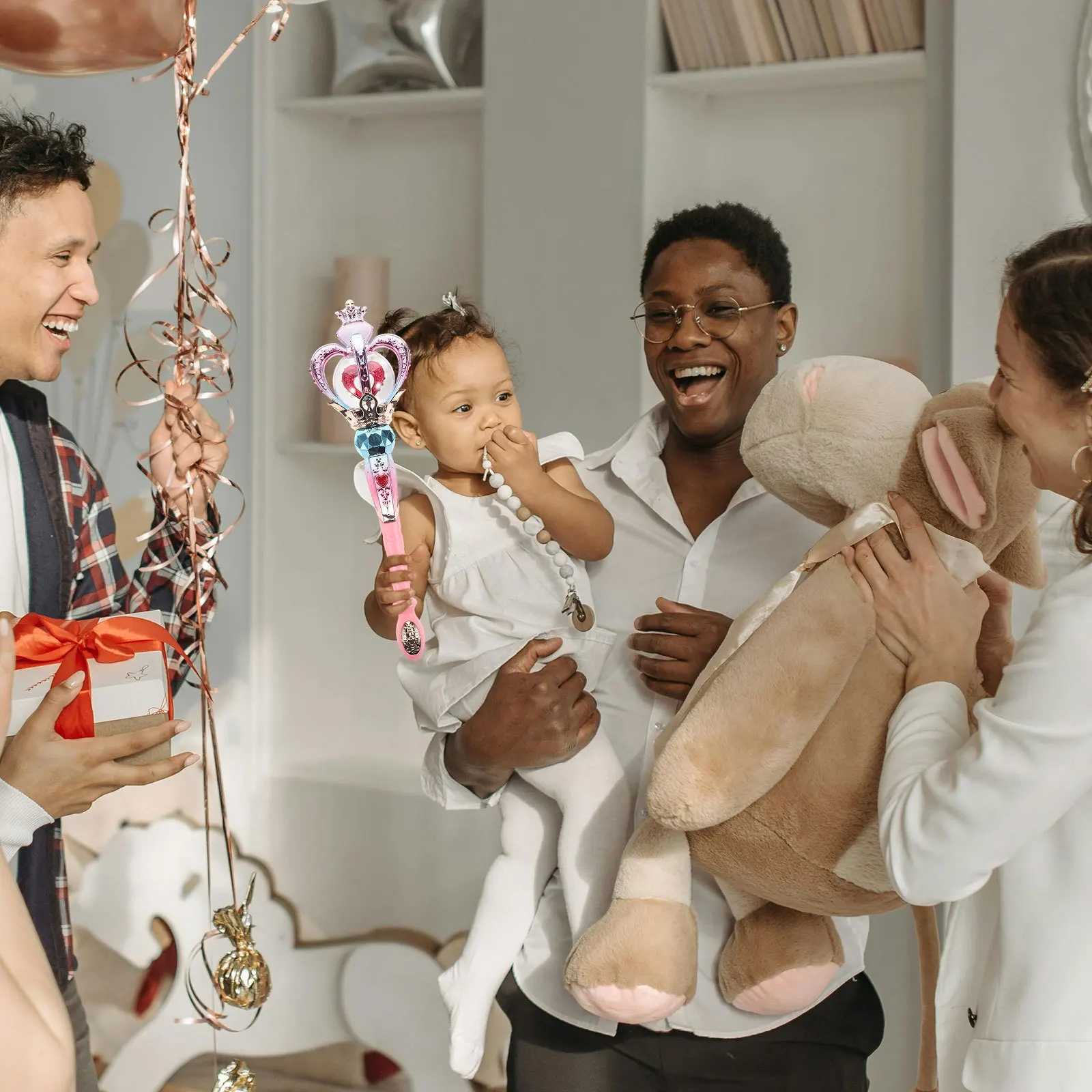 Light Up Fairy Wand for Children Glowing Wand with Music and Rotation Pretend Play Birthday Party Favor Glow Stick for Kids
Light Up Fairy Wand for Children Glowing Wand with Music and Rotation Pretend Play Birthday Party Favor Glow Stick for Kids