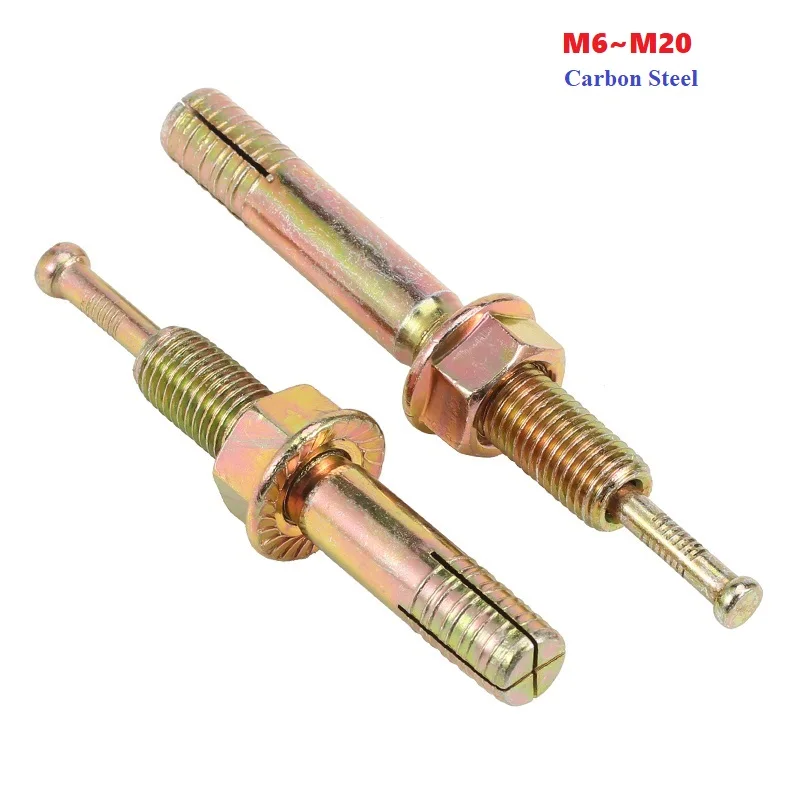 Carbon Steel Color Zinc Hammer Striking Bolt Lifting Machine Special Core Expansion Screw M6 M8 M10 M12 M14 M16 M18 M20
Carbon Steel Color Zinc Hammer Striking Bolt Lifting Machine Special Core Expansion Screw M6 M8 M10 M12 M14 M16 M18 M20