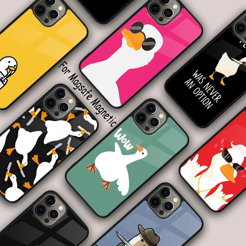 Cartoon Cute Animal Duck Magnetic Phone Case For APPLE iPhone 16 14 13 12 11 Pro Max 15 Plus Wireless Charge With MagSafe Cover
Cartoon Cute Animal Duck Magnetic Phone Case For APPLE iPhone 16 14 13 12 11 Pro Max 15 Plus Wireless Charge With MagSafe Cover