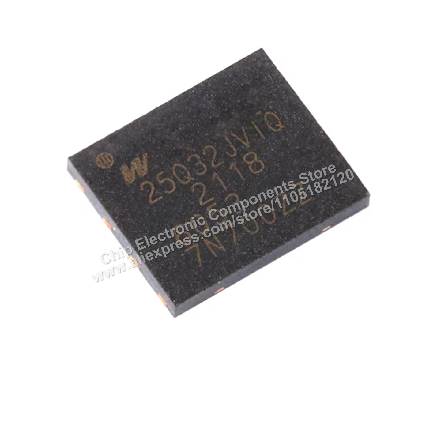 (5 PCS)Original IC W25Q32JVZPIQ 25Q32JVIQ Marking 32Mbit Serial Flash Memory Chip WSON-8-EP(5x6)
(5 PCS)Original IC W25Q32JVZPIQ 25Q32JVIQ Marking 32Mbit Serial Flash Memory Chip WSON-8-EP(5x6)
