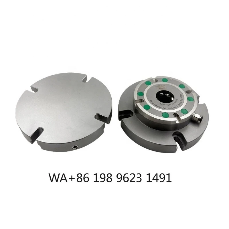 HE-R06675-A3 4 Axis Pneumatic Zero Point Clamping System High Precision Stainless Steel Chuck for CNC Machining Workholding
HE-R06675-A3 4 Axis Pneumatic Zero Point Clamping System High Precision Stainless Steel Chuck for CNC Machining Workholding