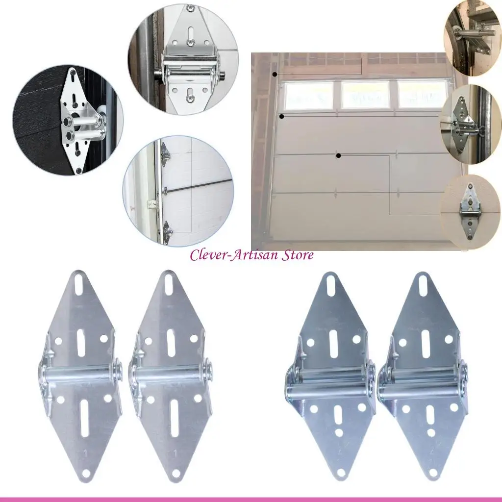 E06B 2Pcs Garage Door Replacement Hinge Flap Door Track Hinge for Garage Door Part
E06B 2Pcs Garage Door Replacement Hinge Flap Door Track Hinge for Garage Door Part