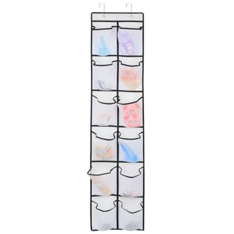 12 Large Pockets Over Door Hanging Shoe Organizer
12 Large Pockets Over Door Hanging Shoe Organizer