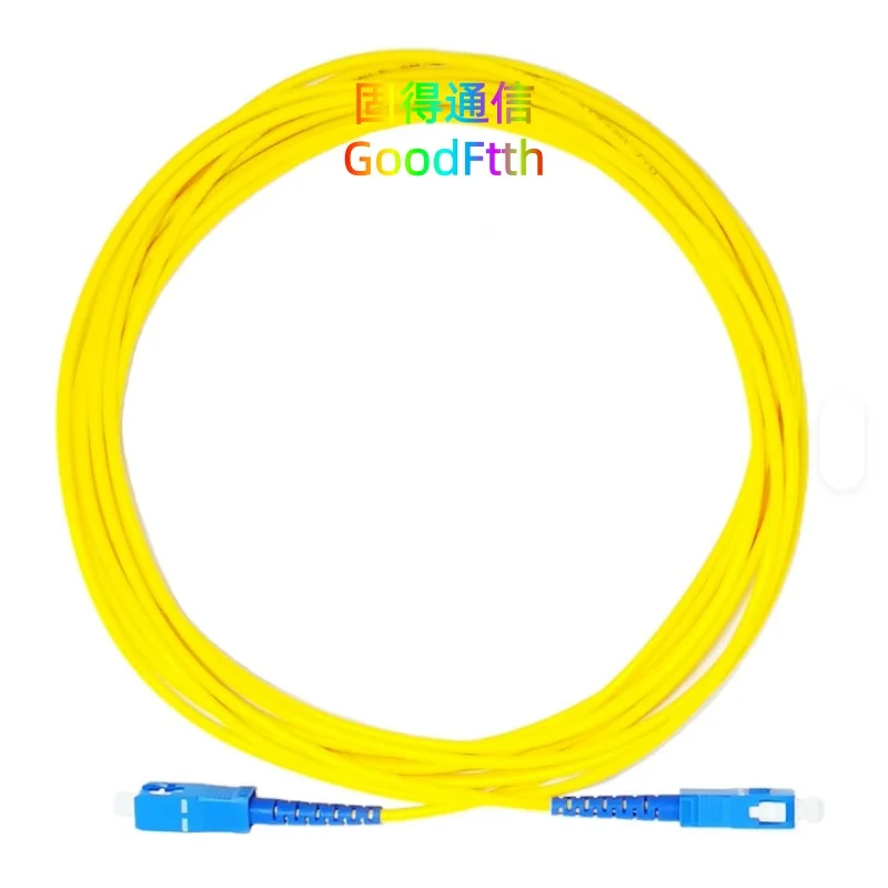 Patch Cord Lead SC to SC UPC SM G657B3 Simplex Cable Patchcord GoodFtth
Patch Cord Lead SC to SC UPC SM G657B3 Simplex Cable Patchcord GoodFtth