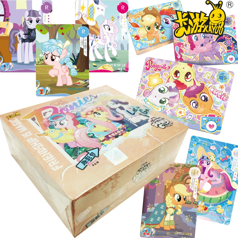 KAYOU My Little Pony Коллекционные карты Волшебная дружба Прекрасные роли Fluttershy Twilight Sparkle Сияющие изысканные открытки Подарки
KAYOU My Little Pony Коллекционные карты Волшебная дружба Прекрасные роли Fluttershy Twilight Sparkle Сияющие изысканные открытки Подарки