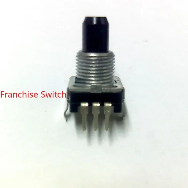 10PCS EC11 EC12 Coded Switch Encoder Black 15-axis Half-shaft Thread Directly 9Mm
10PCS EC11 EC12 Coded Switch Encoder Black 15-axis Half-shaft Thread Directly 9Mm