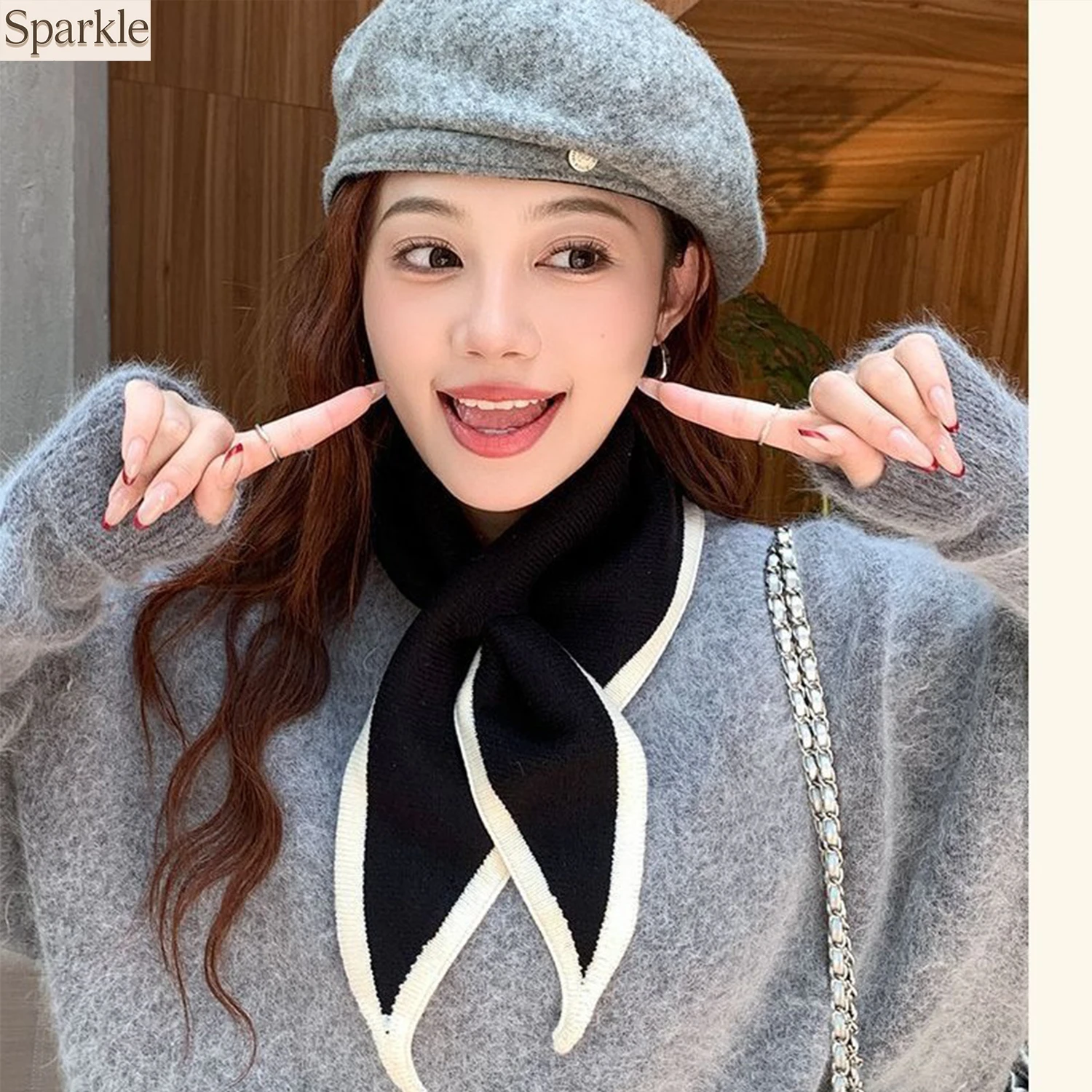 Women's Autumn Warm Knit Fake Collar Small Shawl Detachable Shirt Collar for Sweater Dress Female Fashion Accessory
Women's Autumn Warm Knit Fake Collar Small Shawl Detachable Shirt Collar for Sweater Dress Female Fashion Accessory