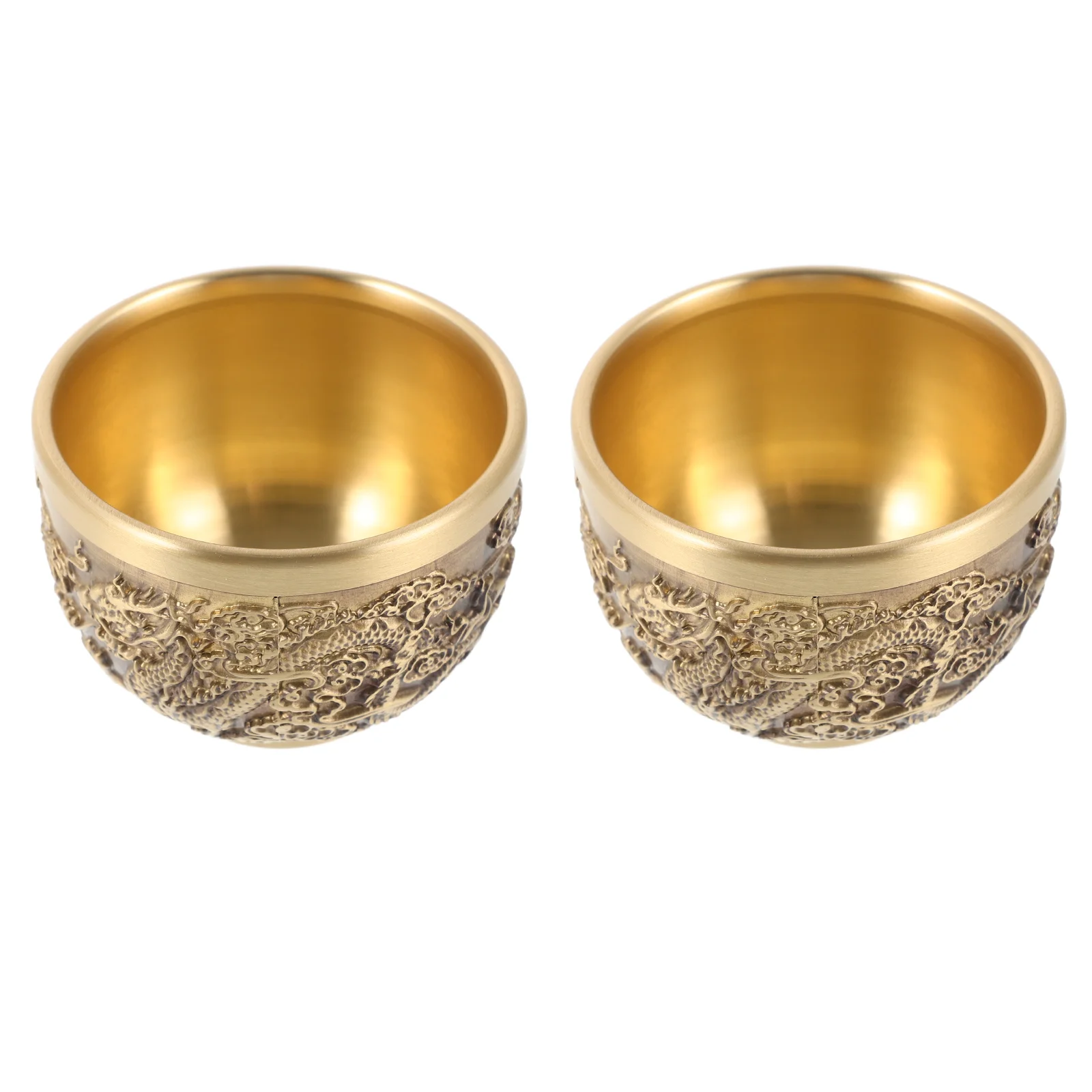 2 Pcs Dragon Bronze Tea Cup Vintage Teacup Home Decor Office Cups Chinese Style Dragon Pattern Teaware
2 Pcs Dragon Bronze Tea Cup Vintage Teacup Home Decor Office Cups Chinese Style Dragon Pattern Teaware