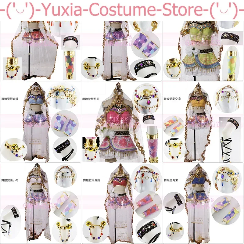 Аниме Lovelive все члены мая новая карта арабские Аладдины танцоры Пробуждение униформа косплей костюм для женщин на заказ
Аниме Lovelive все члены мая новая карта арабские Аладдины танцоры Пробуждение униформа косплей костюм для женщин на заказ