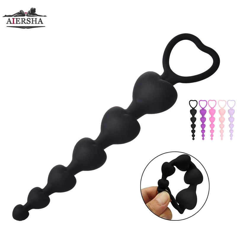 ❤ heart Anal Beads for Couple Prostate Stimulator Ball Butt Plug Anal Plug 18+ Adult Women Men Flirt Gay Erotic SM Sex Toys
❤ heart Anal Beads for Couple Prostate Stimulator Ball Butt Plug Anal Plug 18+ Adult Women Men Flirt Gay Erotic SM Sex Toys