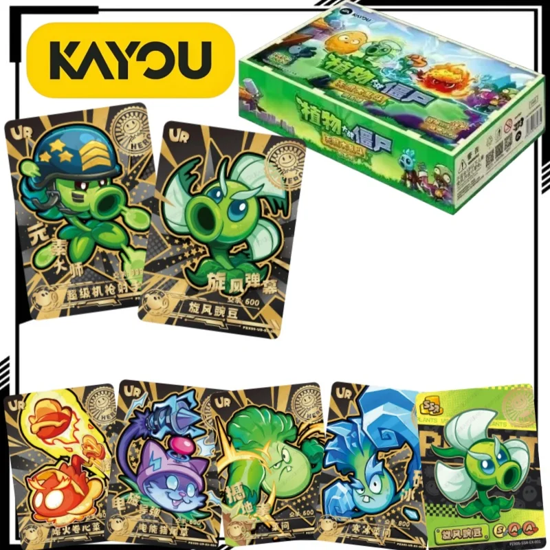 KAYOU Official Plants Vs. Zombies Endless Battle Card Game Cartoon Peashooter Collectible Card Anime Merchandise Holiday Gift
KAYOU Official Plants Vs. Zombies Endless Battle Card Game Cartoon Peashooter Collectible Card Anime Merchandise Holiday Gift