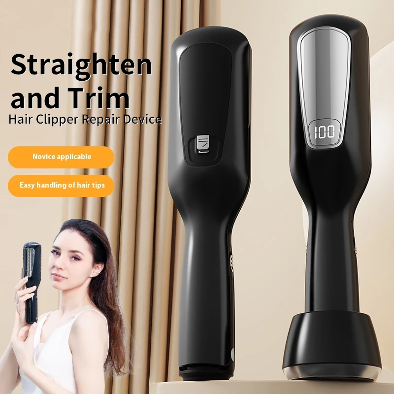Rechargeable Professional Split End Hair Trimmer with Stand,Automatic Hair Clipper with Negative Ions RepaiFor Women Gift.Home
Rechargeable Professional Split End Hair Trimmer with Stand,Automatic Hair Clipper with Negative Ions RepaiFor Women Gift.Home