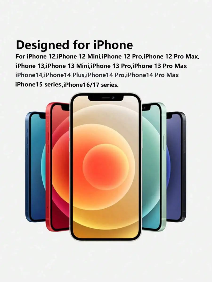 15W Qi Wireless Car Charging Mount For iPhone 12 To 17 Series, Magnetic Fast Charge With Dashboard Or Vent Installation
15W Qi Wireless Car Charging Mount For iPhone 12 To 17 Series, Magnetic Fast Charge With Dashboard Or Vent Installation