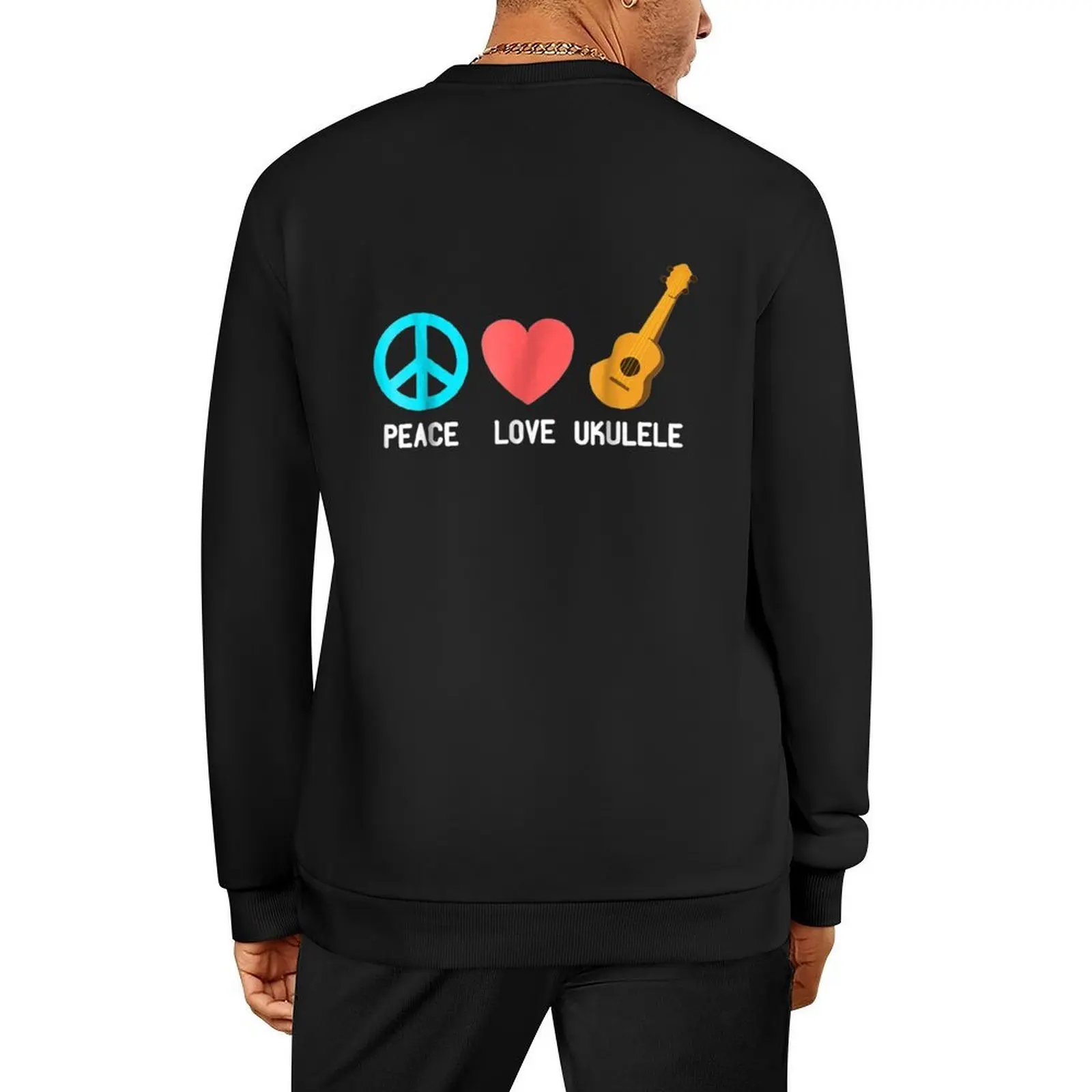 Ukulele - Peace Love Ukelele Uke Love Pullover winter clothes men wear korean clothes aesthetic sweatshirts
Ukulele - Peace Love Ukelele Uke Love Pullover winter clothes men wear korean clothes aesthetic sweatshirts