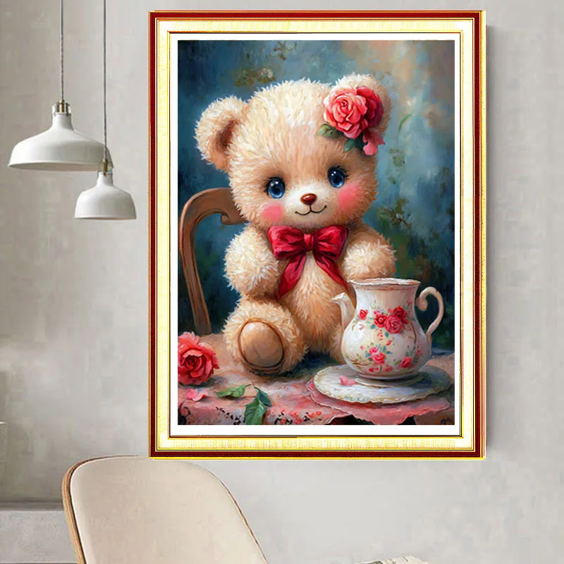 11CT 9CT медведь вышивка DIY наборы с принтом вышивка крестиком нитки наборы для рукоделия домашний декор ремесла
11CT 9CT медведь вышивка DIY наборы с принтом вышивка крестиком нитки наборы для рукоделия домашний декор ремесла