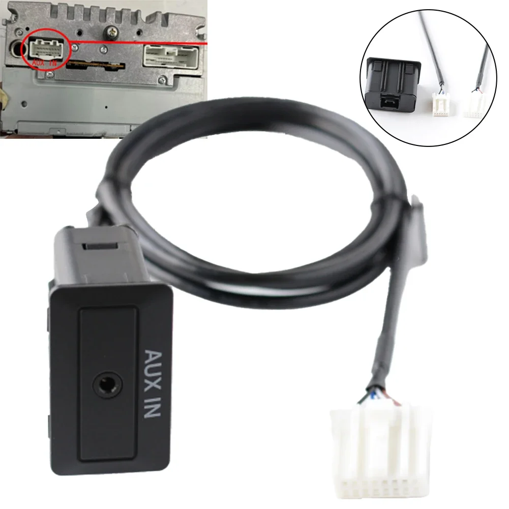 For MAZDA 6 Auxiliary Aux Stereo Adaptor Audio Socket + 16Pin Cable TD74-66-DFX 16Pin Car AUX Audio Interface Car Accessories
For MAZDA 6 Auxiliary Aux Stereo Adaptor Audio Socket + 16Pin Cable TD74-66-DFX 16Pin Car AUX Audio Interface Car Accessories