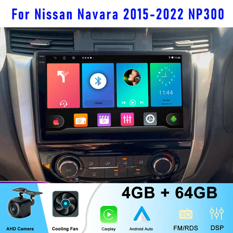 10" 4+64GB For Nissan Navara 2015-2022 NP300 Car Radio Wireless CarPlay Android Auto FM GPS QLED Screen Head Unit
10" 4+64GB For Nissan Navara 2015-2022 NP300 Car Radio Wireless CarPlay Android Auto FM GPS QLED Screen Head Unit
