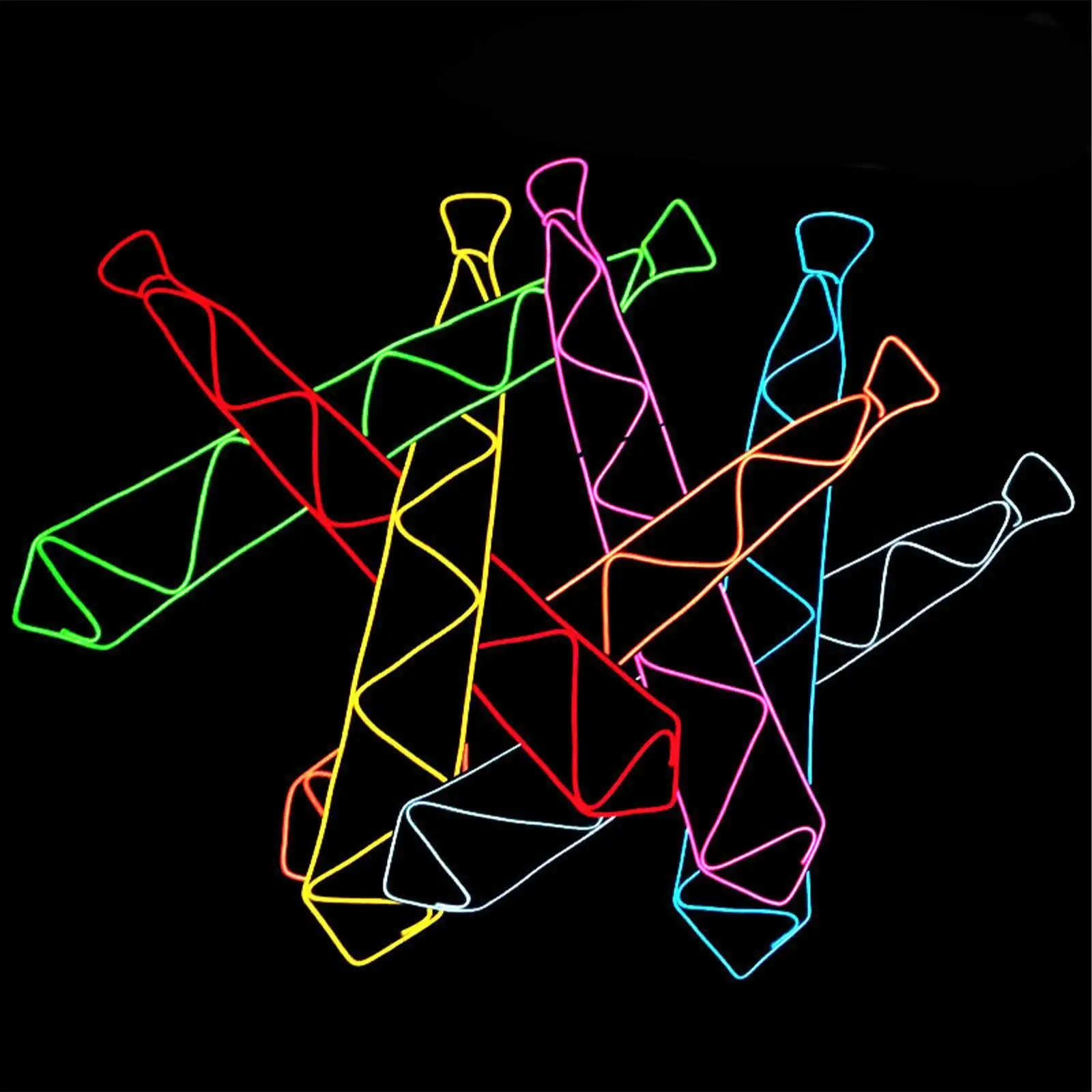 Party Supplies Light Up Neckties Adjustable LED Bow Tie Glow in the Dark for Halloween Christmas School Bar
Party Supplies Light Up Neckties Adjustable LED Bow Tie Glow in the Dark for Halloween Christmas School Bar