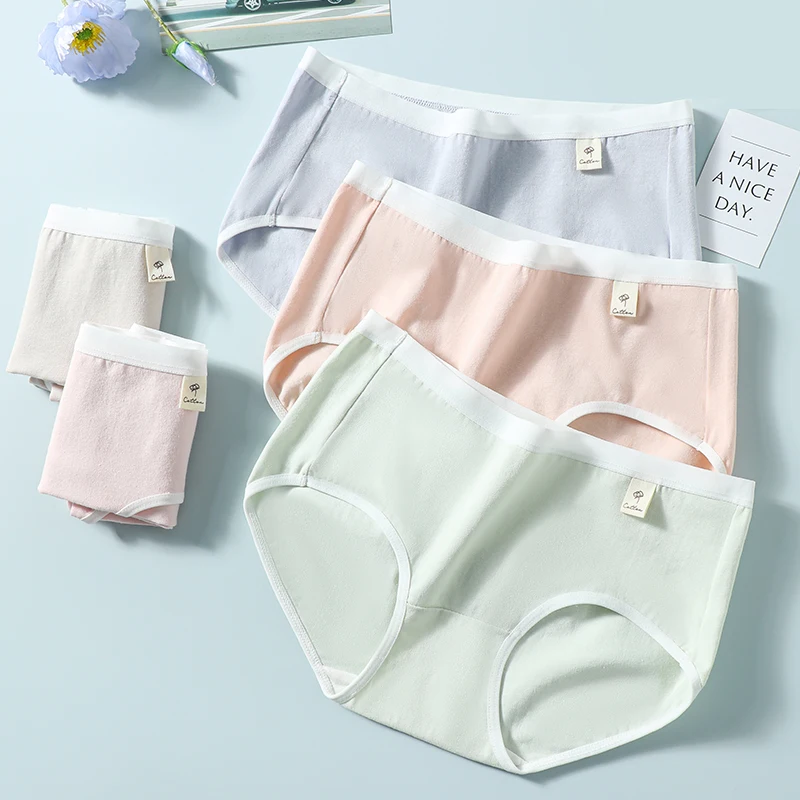 5Pcs Cotton Women'S Panties Breathable Underwear Solid Girls Briefs Sexy Low-Rise Ladies Underpants Soft Female Lingerie M-2XL
5Pcs Cotton Women'S Panties Breathable Underwear Solid Girls Briefs Sexy Low-Rise Ladies Underpants Soft Female Lingerie M-2XL