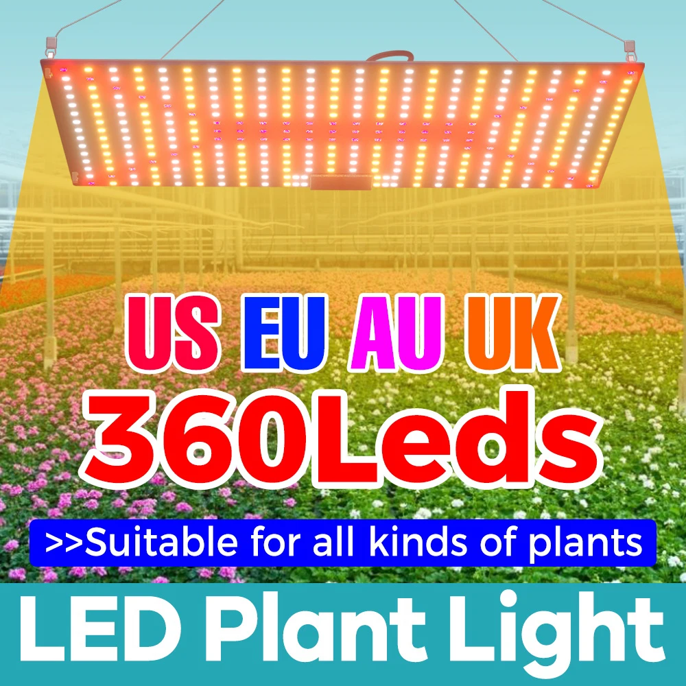 Full Spectrum Plant Grow Light LED Sunlight Phyto Growth Lamp Quantum Board Hydroponics Flower Seedlings Cultivation Lights
Full Spectrum Plant Grow Light LED Sunlight Phyto Growth Lamp Quantum Board Hydroponics Flower Seedlings Cultivation Lights