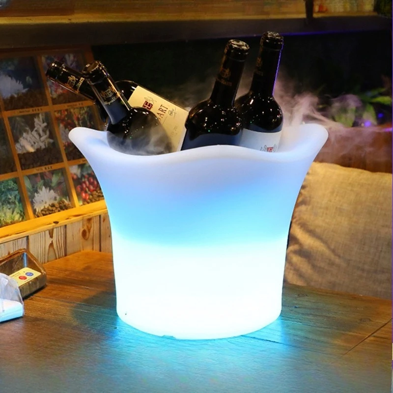 LED Luminous Ice Bucket, Plastic Large Foreign Wine Ice Granule Bucket,champagne Bucket, KTV Ice Buckets, Bar Beer Ice Buckets
LED Luminous Ice Bucket, Plastic Large Foreign Wine Ice Granule Bucket,champagne Bucket, KTV Ice Buckets, Bar Beer Ice Buckets