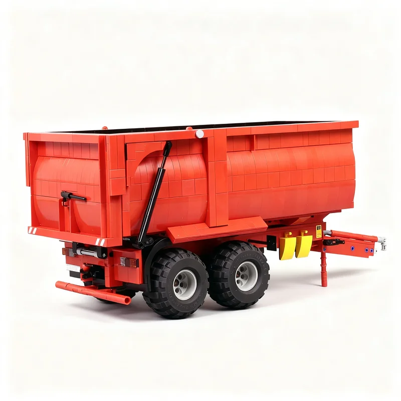 1:17 Moc Farm Fendt Favorit 514C Tractor And Krampe 550 Tipper Trailer DIY Creative Ideas Technology Child Toy Assembly Puzzle
1:17 Moc Farm Fendt Favorit 514C Tractor And Krampe 550 Tipper Trailer DIY Creative Ideas Technology Child Toy Assembly Puzzle