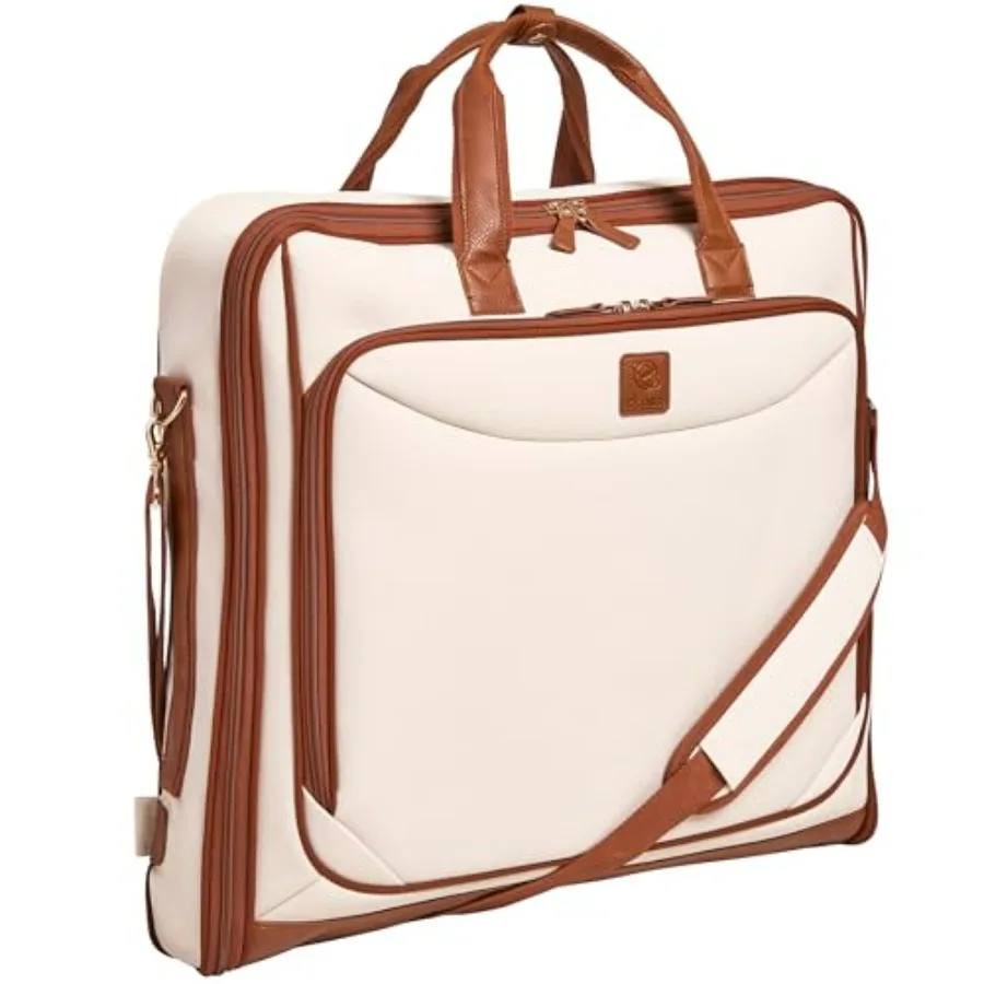 Premium Garment Bag Carry On for Women - Hangs Blazers, Pantsuits and More - Travel Bag with Shoulder Strap and Laptop Compartm
Premium Garment Bag Carry On for Women - Hangs Blazers, Pantsuits and More - Travel Bag with Shoulder Strap and Laptop Compartm