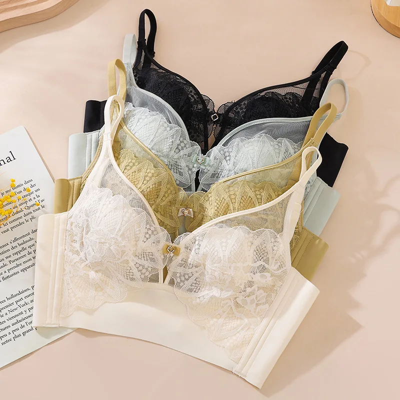 Sexy Bralette Lace Bra Rabbit Ear Cups Women Underwire Push Up Bra Adjustable Straps Bras For Female Lingerie Intimate Brassiere
Sexy Bralette Lace Bra Rabbit Ear Cups Women Underwire Push Up Bra Adjustable Straps Bras For Female Lingerie Intimate Brassiere