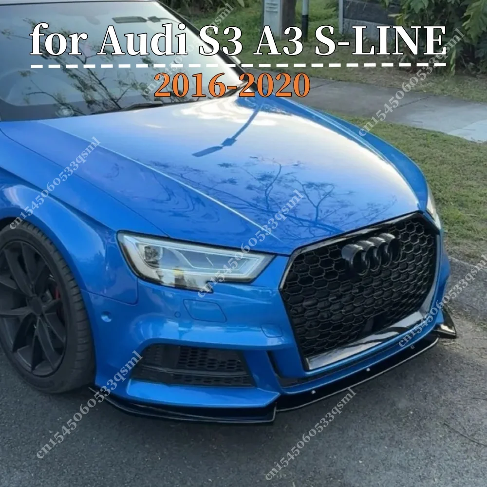 Для Audi S3 A3 8V S-line 2017-2020 седан/спортивная задняя часть в стиле ABS передний бампер спойлер сплиттер диффузор Canards Tuning
Для Audi S3 A3 8V S-line 2017-2020 седан/спортивная задняя часть в стиле ABS передний бампер спойлер сплиттер диффузор Canards Tuning