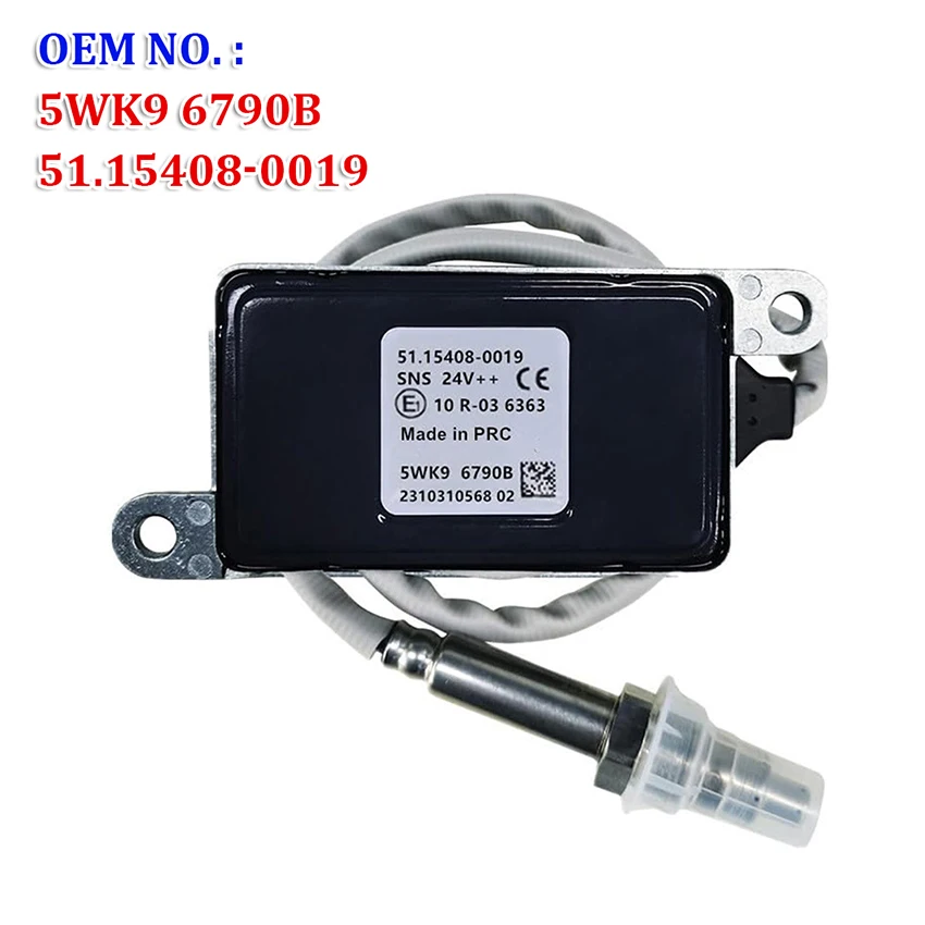 OEM 5WK96790B 51.15408-0019 Original New Nitrogen Oxygen Sensor Nox Sensor 24V For MAN Truck 51154080019 Car Modification Parts
OEM 5WK96790B 51.15408-0019 Original New Nitrogen Oxygen Sensor Nox Sensor 24V For MAN Truck 51154080019 Car Modification Parts
