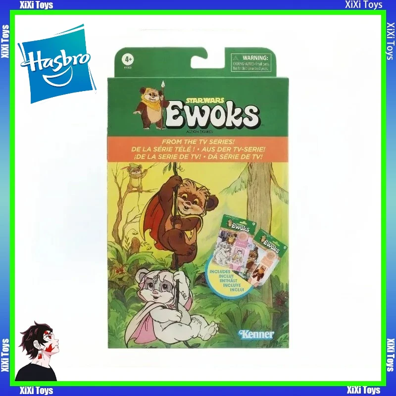 Original Hasbro Star Wars EWOKS WICKET W.WARRICK & KNEESAA Action Toy Figure Collection Model
Original Hasbro Star Wars EWOKS WICKET W.WARRICK & KNEESAA Action Toy Figure Collection Model