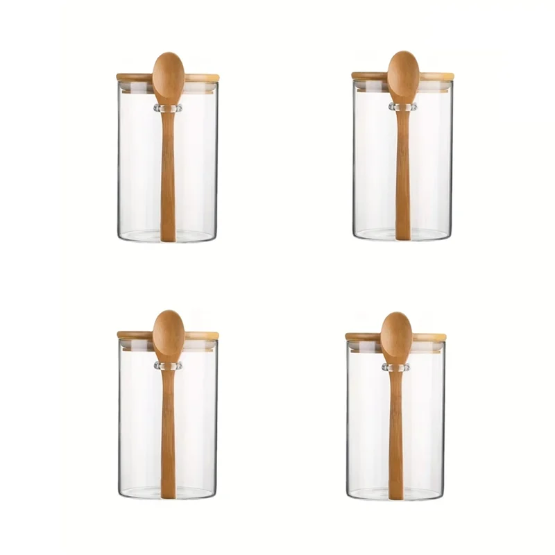 【Rushed】Transparent Glass Candy Jar With Sealed Bamboo Lid And Spoon - Biscuit Storage Container For Bulk Food
【Rushed】Transparent Glass Candy Jar With Sealed Bamboo Lid And Spoon - Biscuit Storage Container For Bulk Food