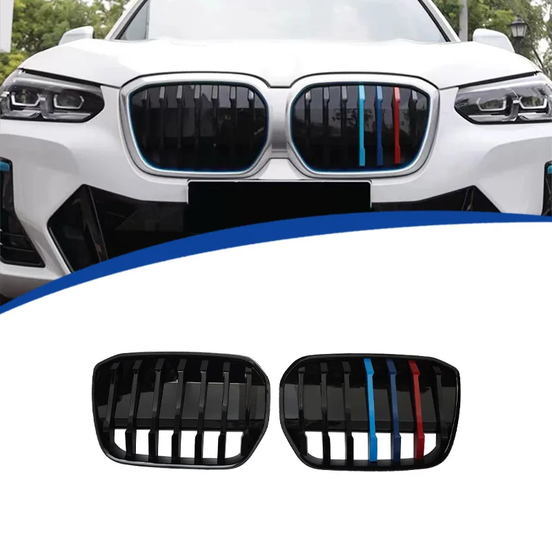 For 2021-2024 BMW iX3 Electric Grille Grill Body Kit Accessories 2-Piece Sticker Single Slat 3-Color
For 2021-2024 BMW iX3 Electric Grille Grill Body Kit Accessories 2-Piece Sticker Single Slat 3-Color