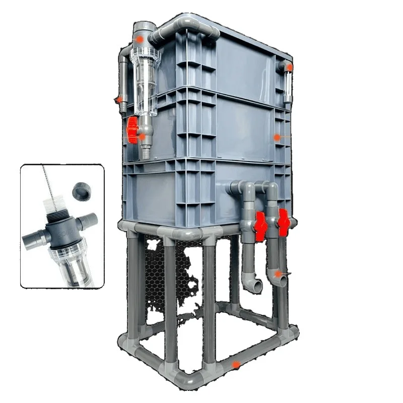 Anti-overflow drip box, turnover box, filter, fish toilet, water purification, fish tank, fish pond filtration, water purifi
Anti-overflow drip box, turnover box, filter, fish toilet, water purification, fish tank, fish pond filtration, water purifi