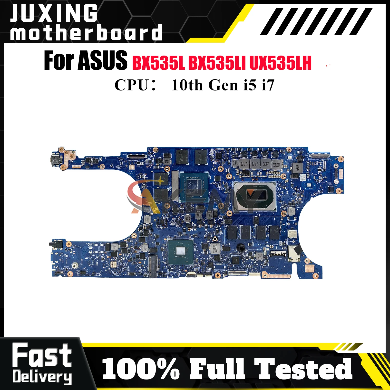UX535LH Материнская плата для ноутбука ASUS ZenBook BX535LH BX535LI UX53LH UX53Li UX535 BX535L Материнская плата для ноутбука с 10-го поколения i5 i7
UX535LH Материнская плата для ноутбука ASUS ZenBook BX535LH BX535LI UX53LH UX53Li UX535 BX535L Материнская плата для ноутбука с 10-го поколения i5 i7