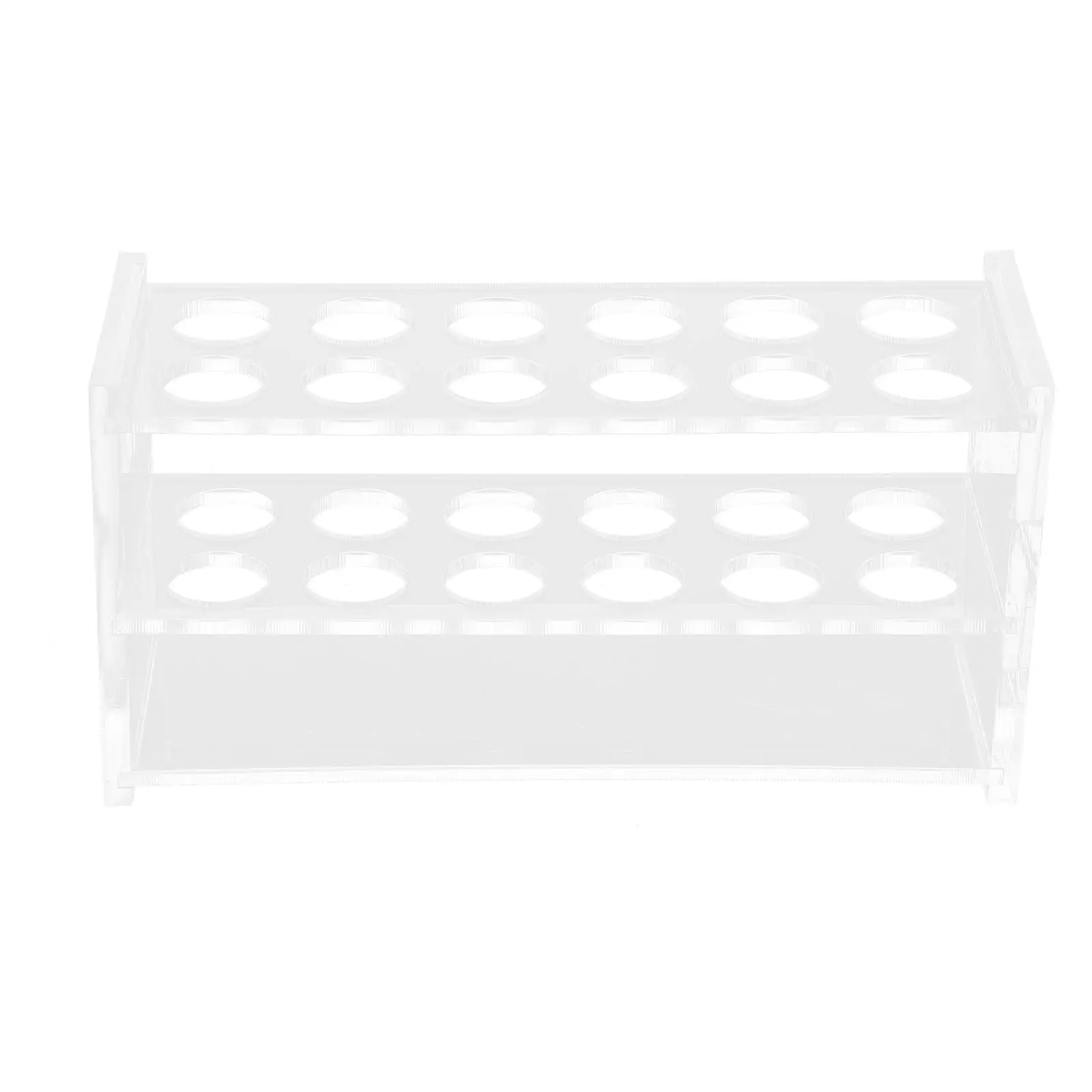 12 hole Test Tube Rack 10ml Tubes Laboratory ganizer Holder PMMA Material Two tier Design Durability Practicality
12 hole Test Tube Rack 10ml Tubes Laboratory ganizer Holder PMMA Material Two tier Design Durability Practicality