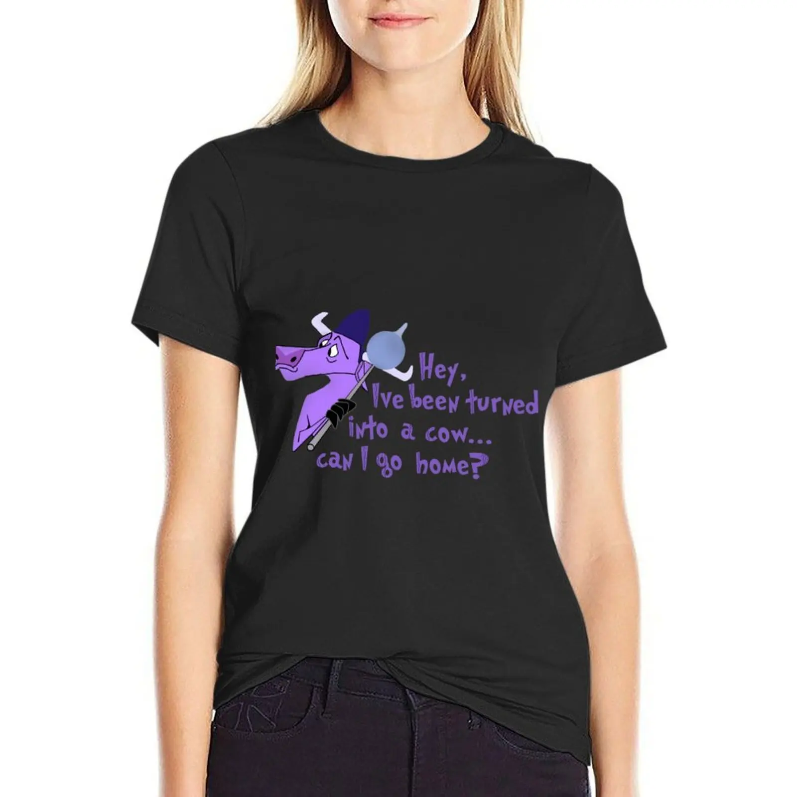 I've Been Turned Into A Cow Scoop T-Shirt Female clothing summer tops lady clothes sports fans cropped t shirts for Women
I've Been Turned Into A Cow Scoop T-Shirt Female clothing summer tops lady clothes sports fans cropped t shirts for Women