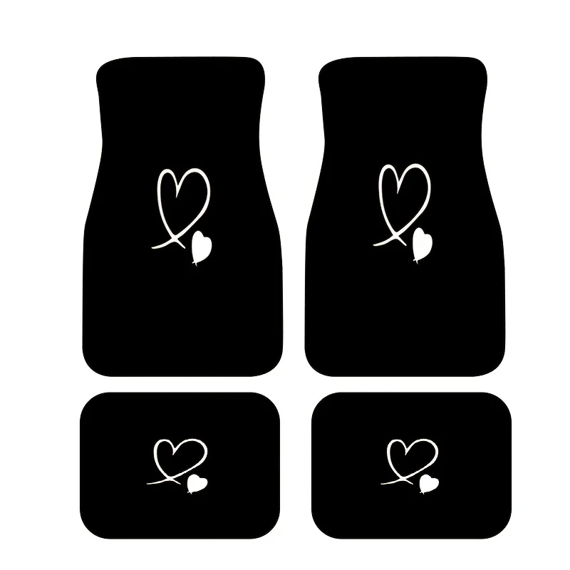 4pk Doodle Heart Universal Car Floor Mats - Soft, Easy Clean&Install, Anti-Slip Wearproof, Stylish, Fits Most Cars, Daily, Gift
4pk Doodle Heart Universal Car Floor Mats - Soft, Easy Clean&Install, Anti-Slip Wearproof, Stylish, Fits Most Cars, Daily, Gift