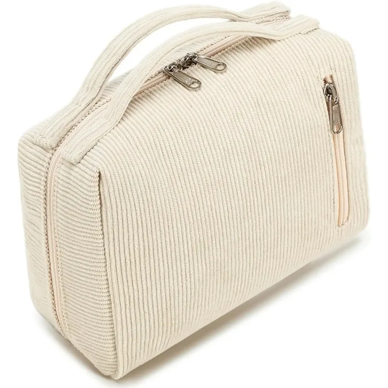 Makeup Bag Zipper Pouch Travel Portable Cosmetic Bag Organizer for Women and Girls(Beige)
Makeup Bag Zipper Pouch Travel Portable Cosmetic Bag Organizer for Women and Girls(Beige)